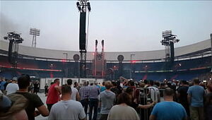 LIFADsub Demonstrating at Rammstein concert Rotterdam 2019 (Video Compilation)