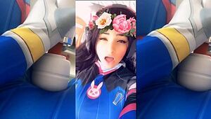 Cosplay Gal DVA mind-blowing pain Astounding Orgasm Inexperienced Gal Masturbating till Heavy Orgasm safada gozando gostoso